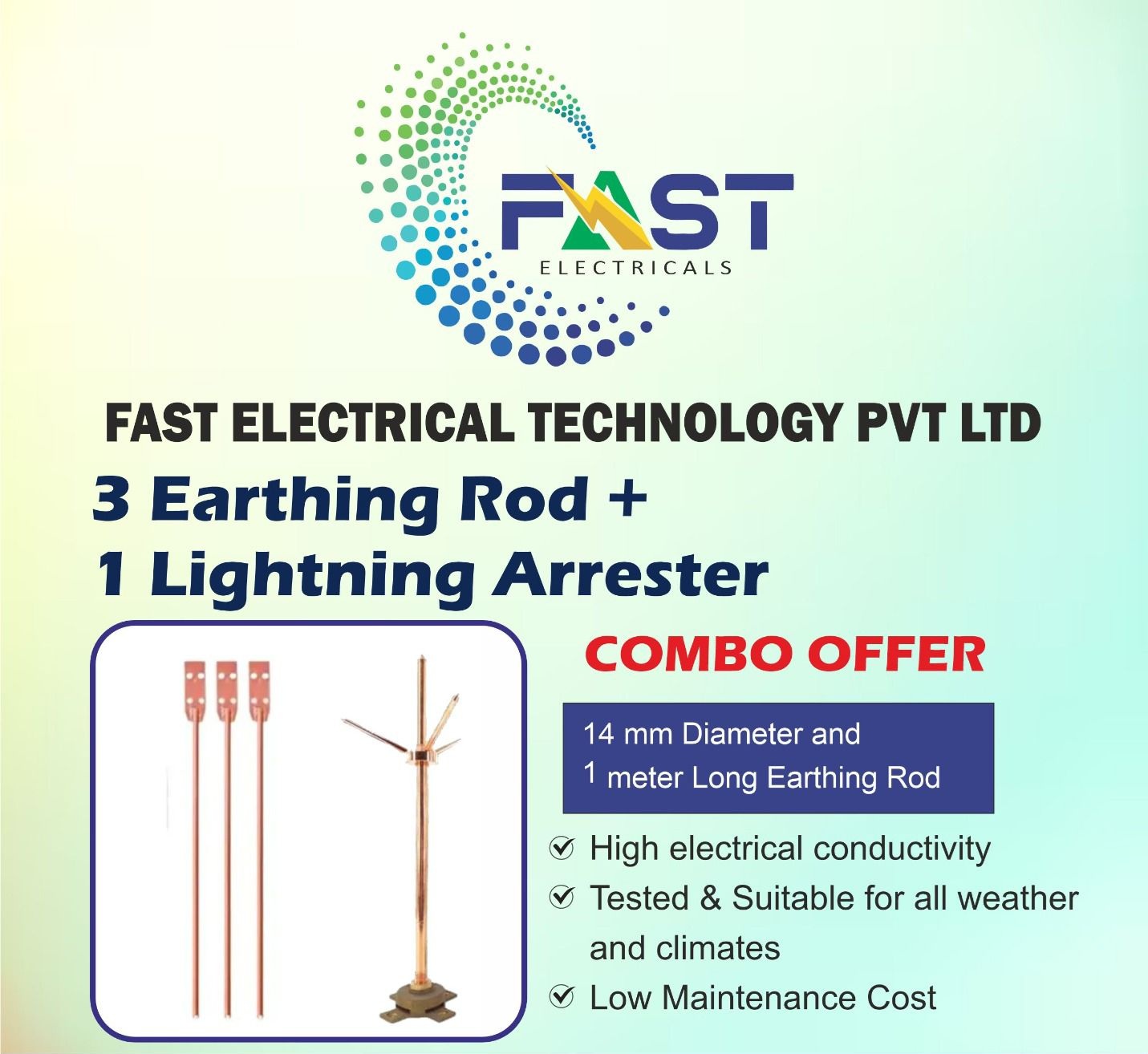 Earthing & Lightning Protection Combo